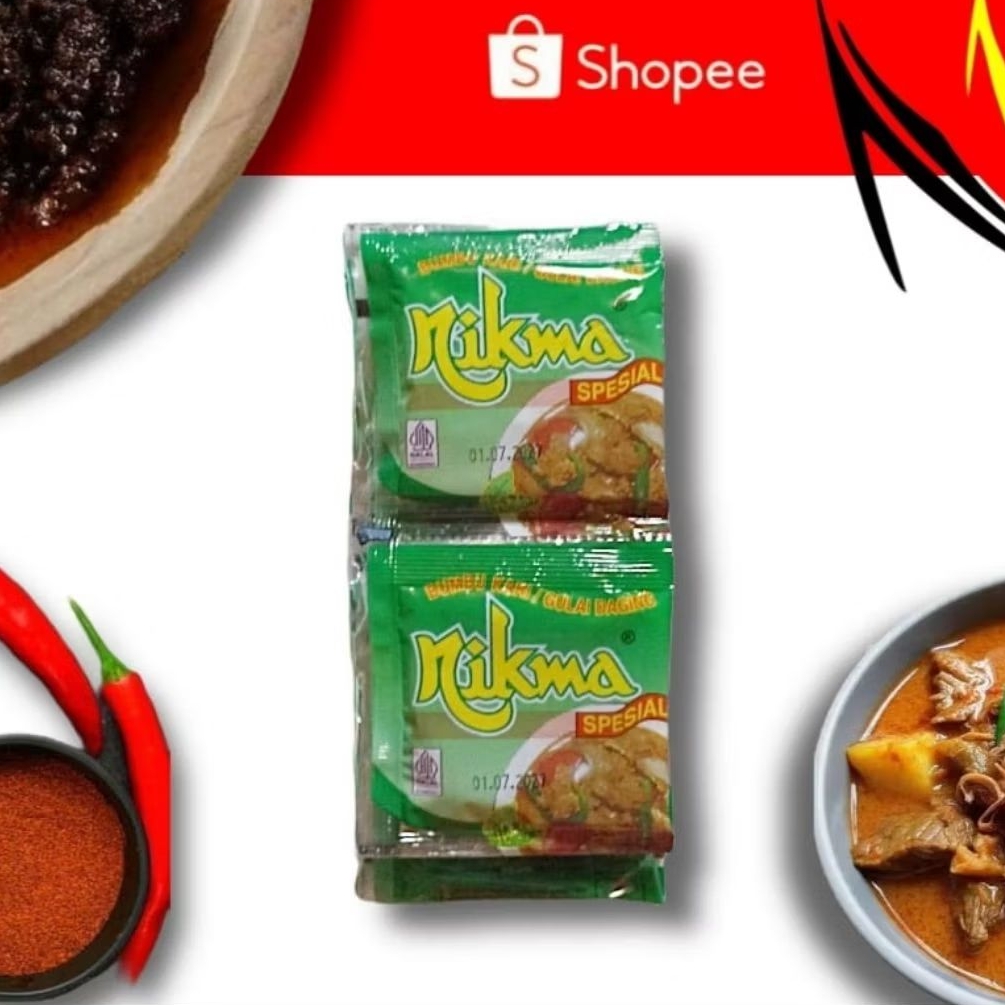 

Bumbu Nikma Spesial Kari Gulai Daging 5 gram