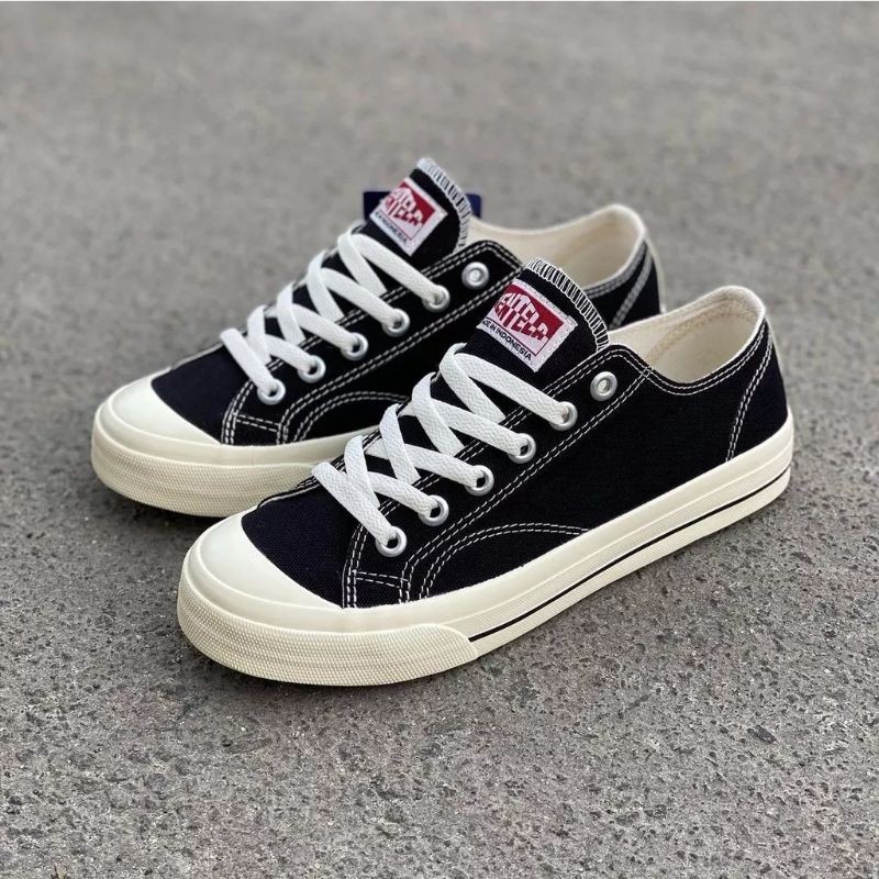 Sepatu Ventela Basic Low Black Natural Original 100% Ventella Shoes