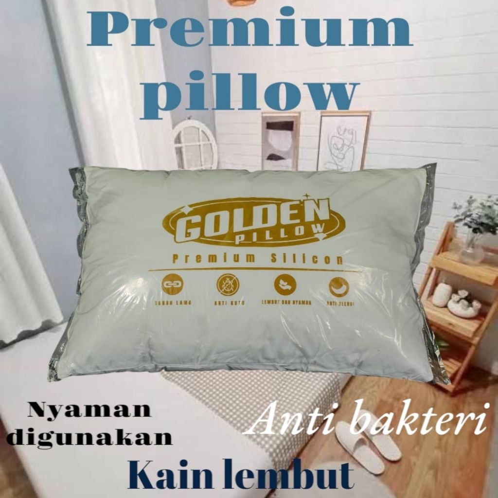 Bantal Hotel Silicon resleting Grade A Premium