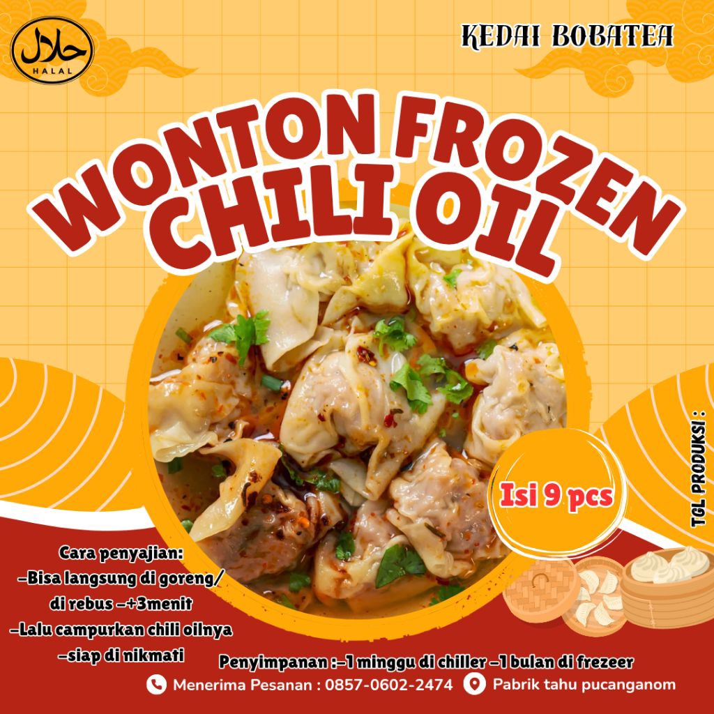 

WONTON FROZEN (tanpa chilioil)