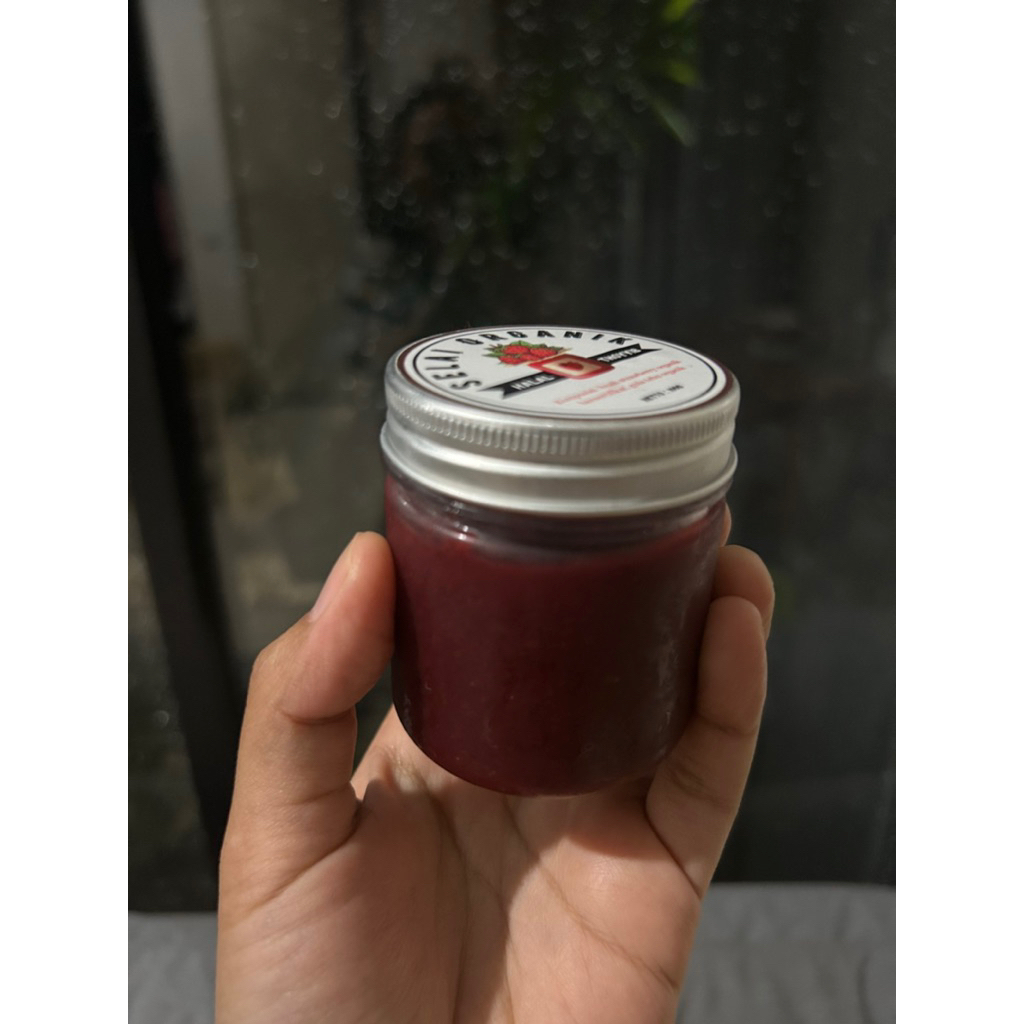 

selai strawberry homemade organik