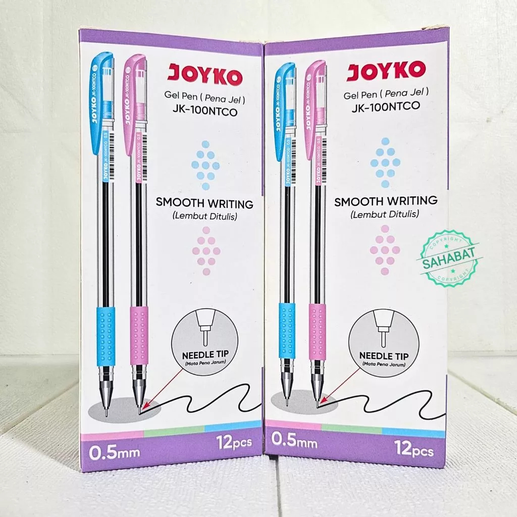 

JOYKO PULPEN Tinta GEL JK-100NTCO Warna Pastel
