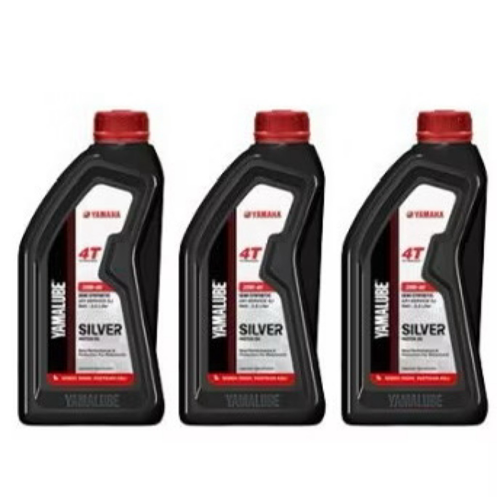 Paket Grosir Oli 5PCS Botol Oli Yamalube Silver 4T 20W-40 800ml