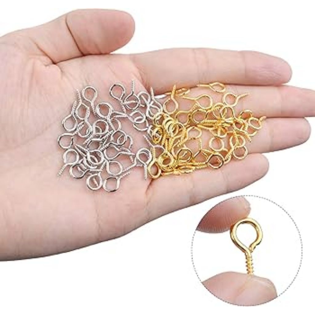 Paku Ulir Skrup Sekrup Mini Eye Screw 4x8 5x10