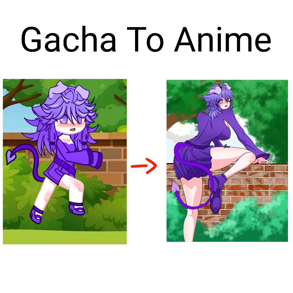 open commission art gacha to anime V2 (full render version, detail, background, color)