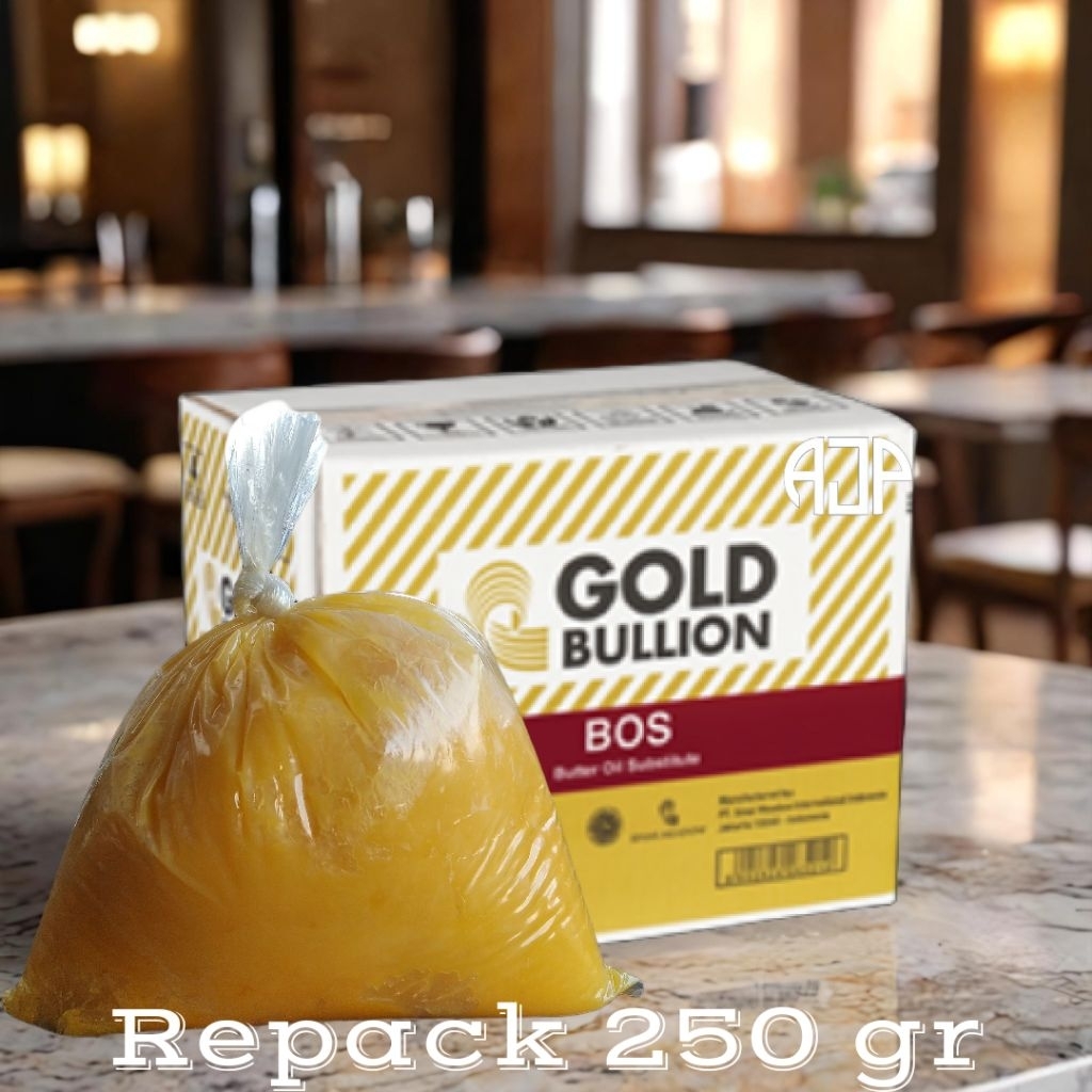 

GOLD BULLION BOS (Butter Oil Substitute) / Pengganti Minyak Mentega | Repack 250 gr