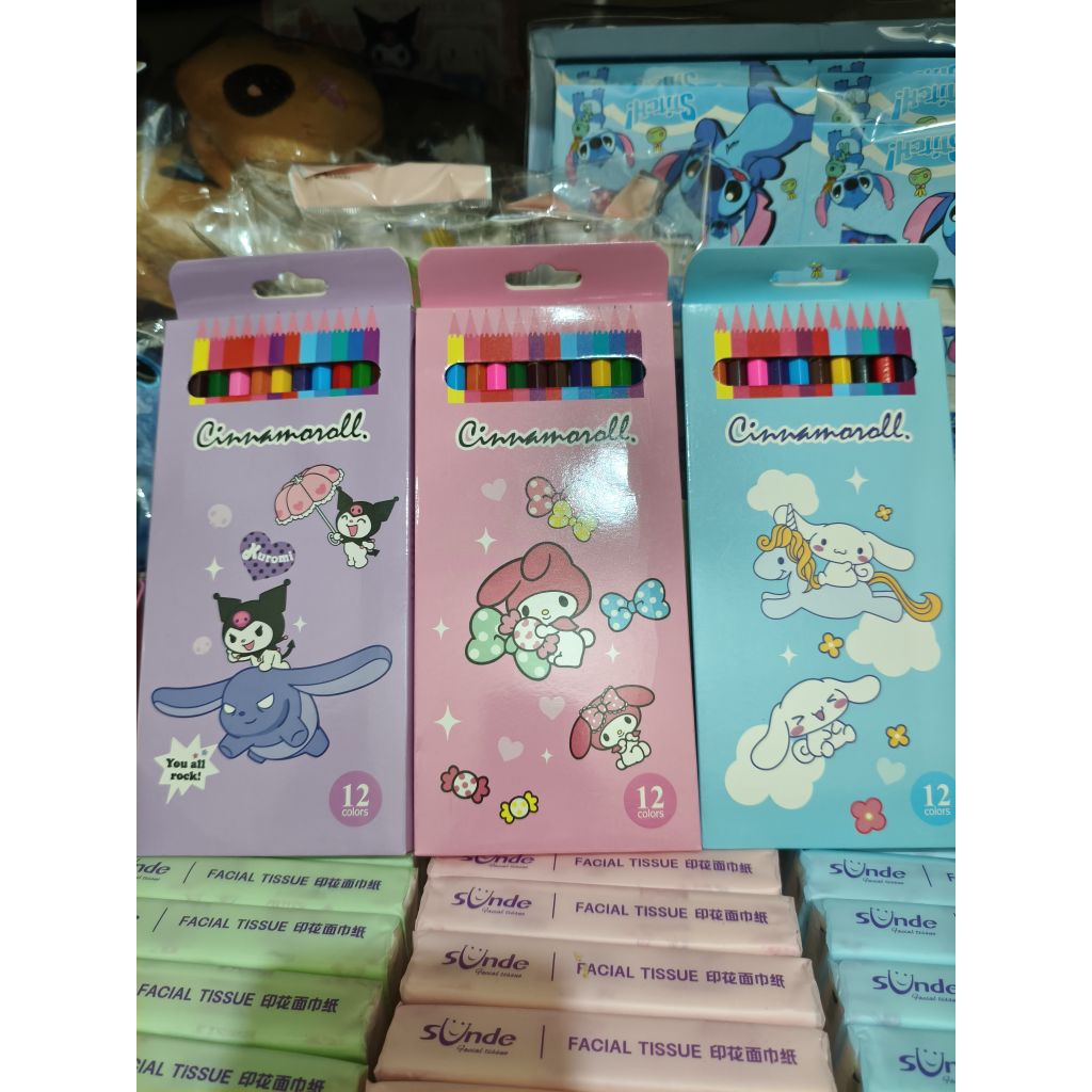 

PENSIL WARNA ISI 12 SANRIO
