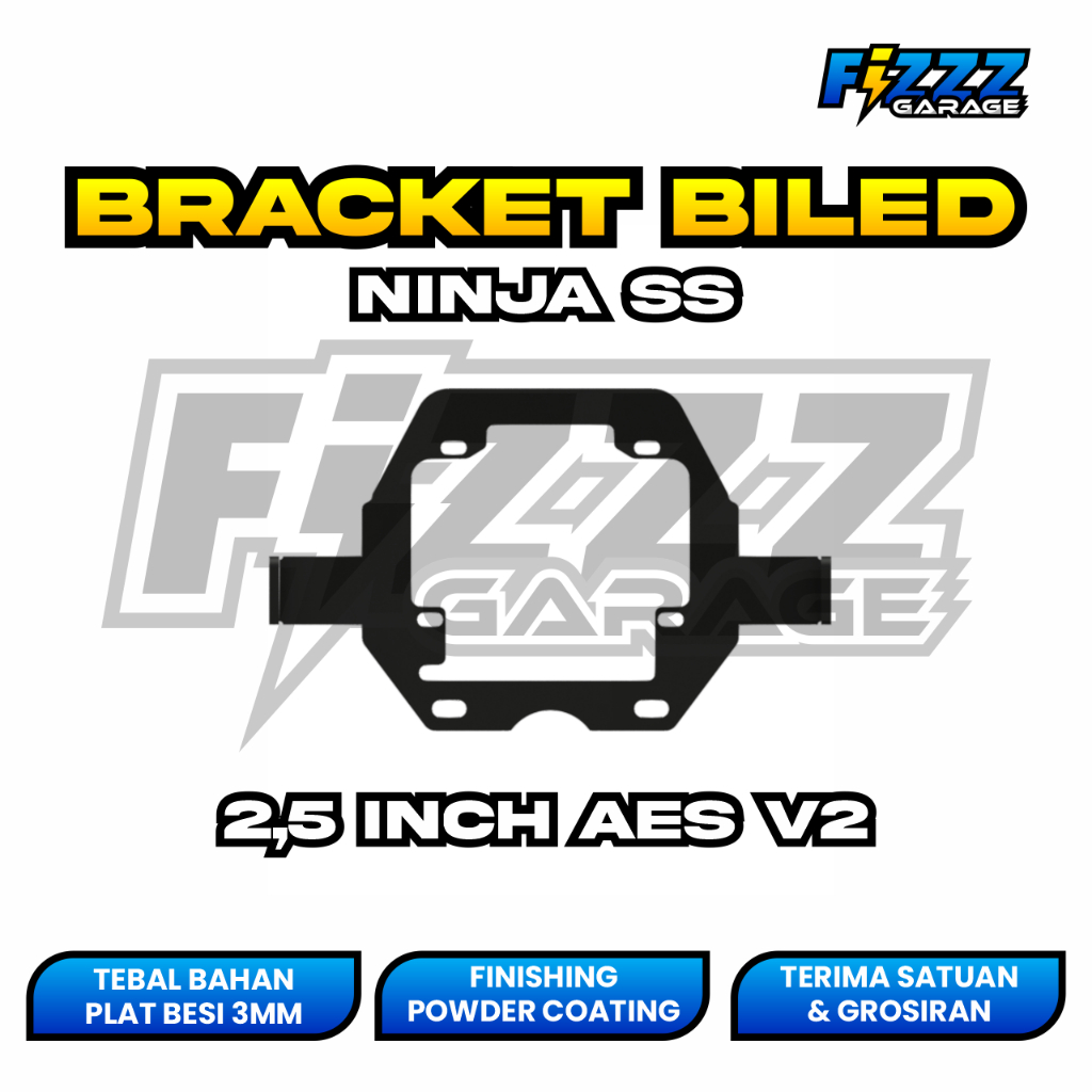 BRACKET BREKET LAMPU BILED CUSTOM NINJA SS
