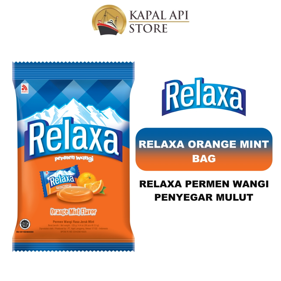 

RELAXA ORANG MINT BAG 40S(8991002304178)