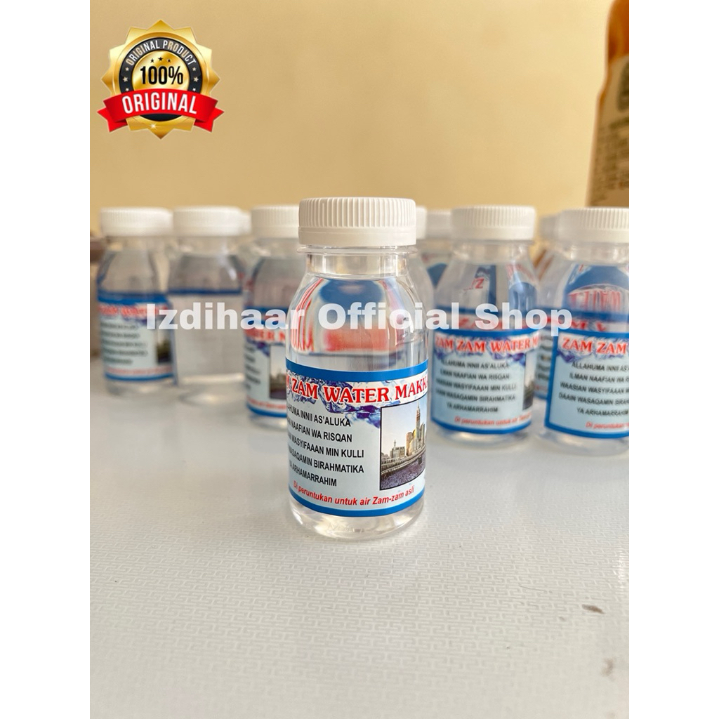 

ZAMZAM 80ML | ZAMZAM ORIGINAL 100% | ZAMZAM BOTOL 80ml | ZAMZAM TANPA CAMPURAN ASLI ORIGINAL