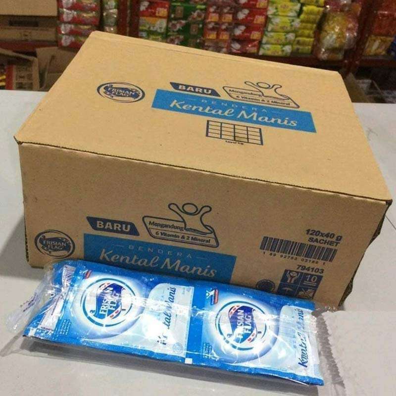 

Frisian Flag Putih Sachet 1dus / Susu Sachet Frisian Flag