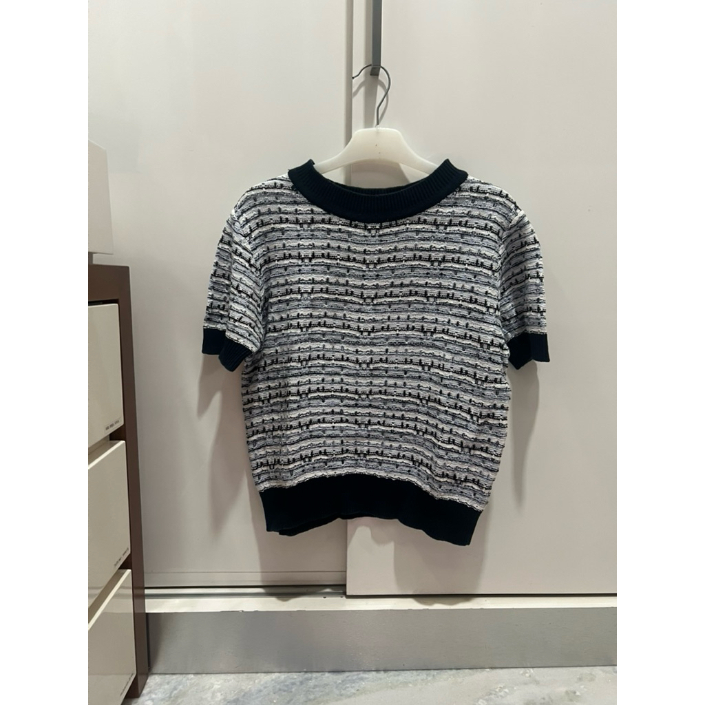 Baju wanita cewek LALU IORA chanel look knit