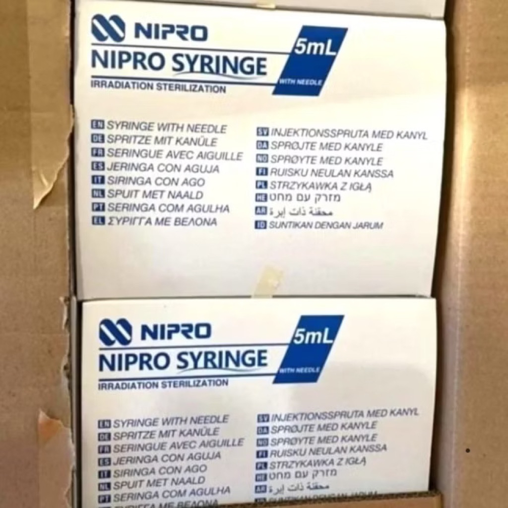 Spuit 5 ml nipro isi 100