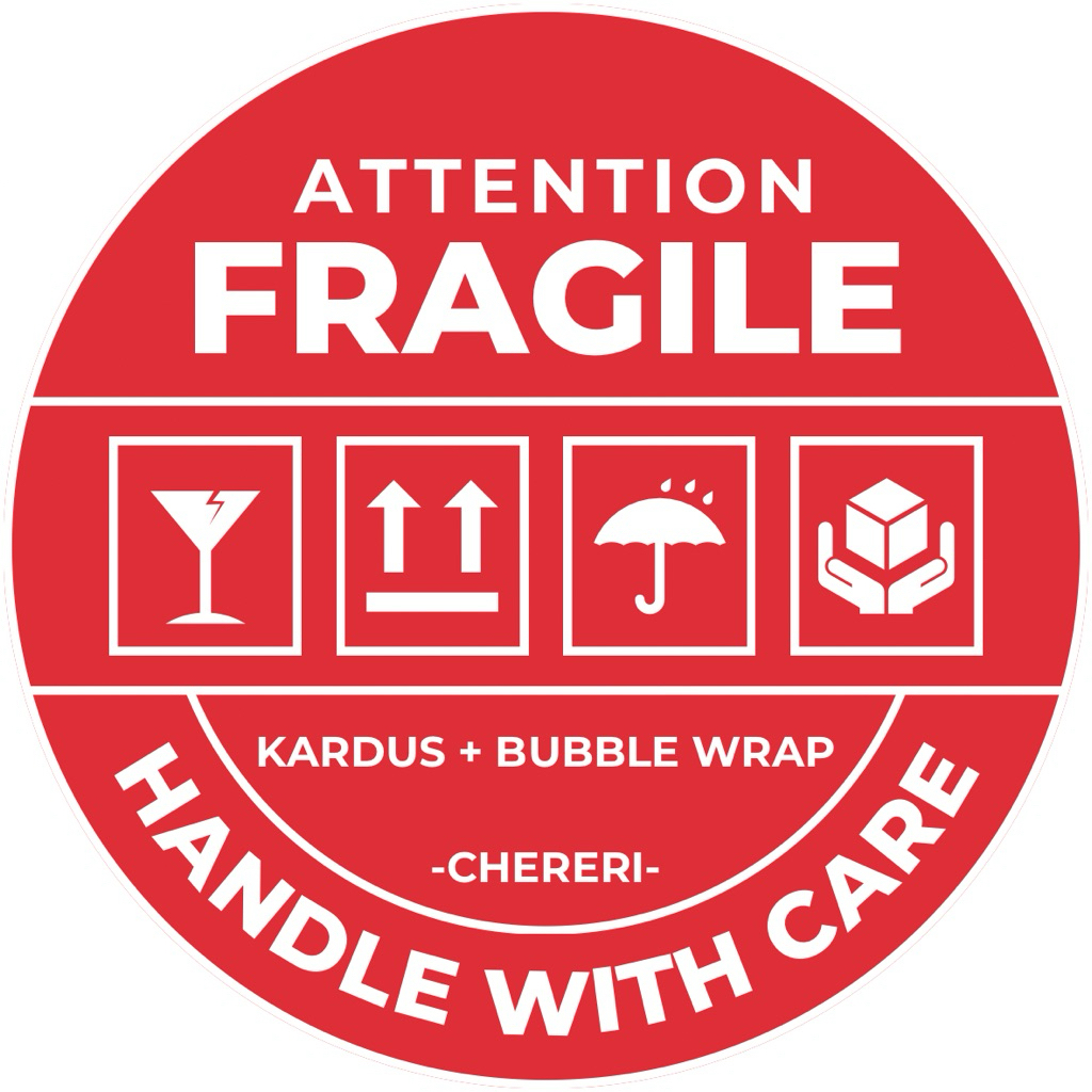 

KARDUS + BUBBLE WRAP + FRAGILE