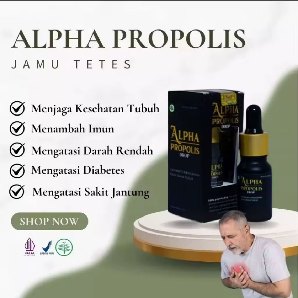 Alpha Propolis Asli Indonesia Mengobati Flu Dan Batuk Untuk Anak Dan Dewasa Manjur
