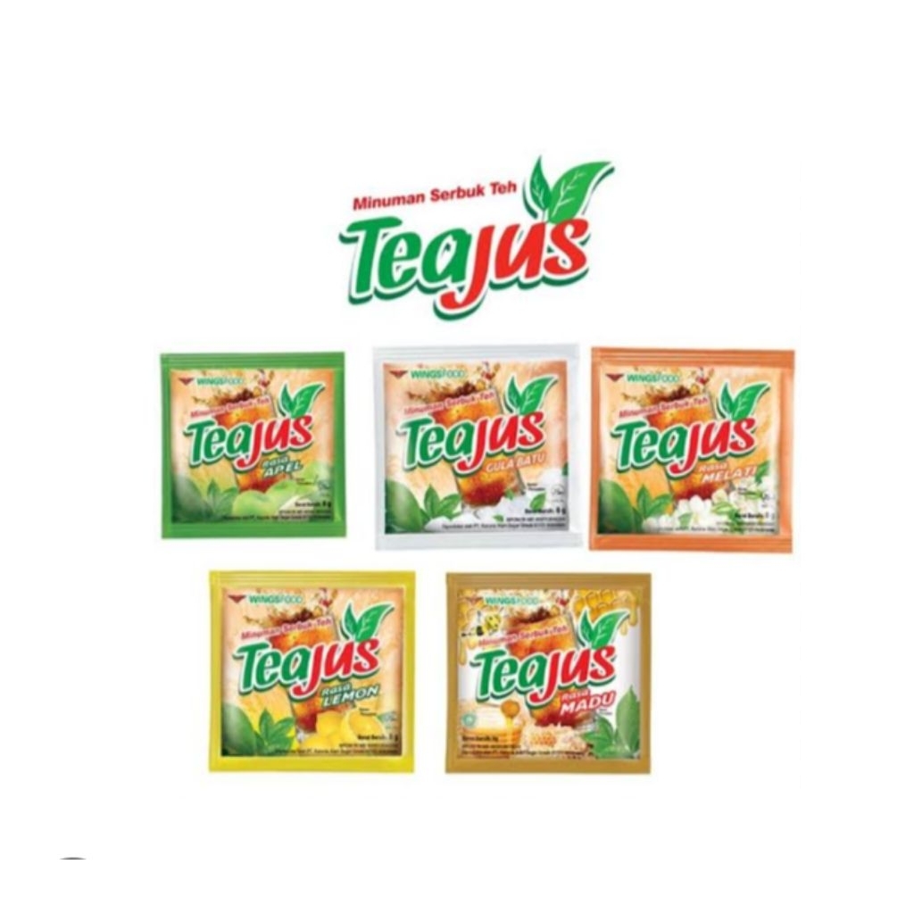 

TEA JUS All Variant 1renceng@10pc