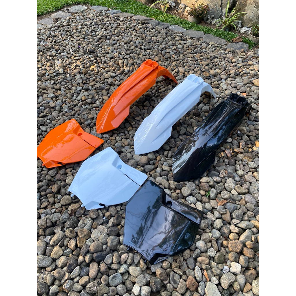 spakbor KTM 85 + papan nomor KTM 85 tahun 2020