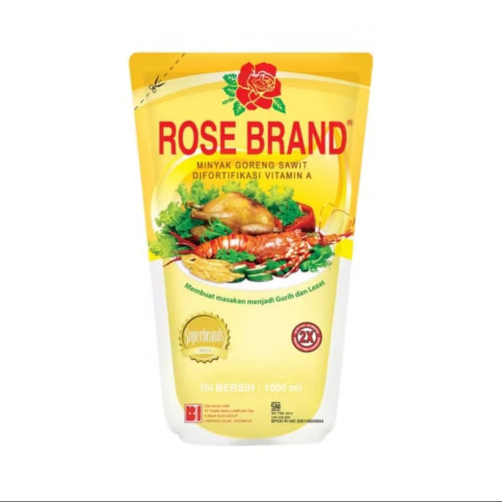 

MINYAK GORENG ROSE BRAND 1 LITER