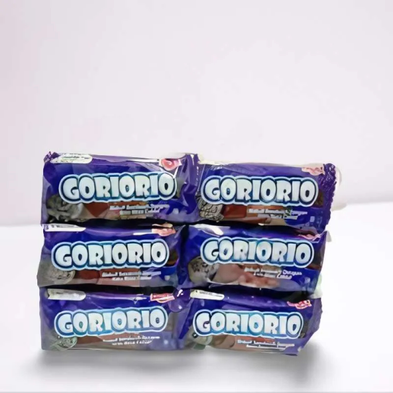 

(1 PACK = 20 PCS) GORIORIO SANDWICH BISKUIT COKLAT - VANILA