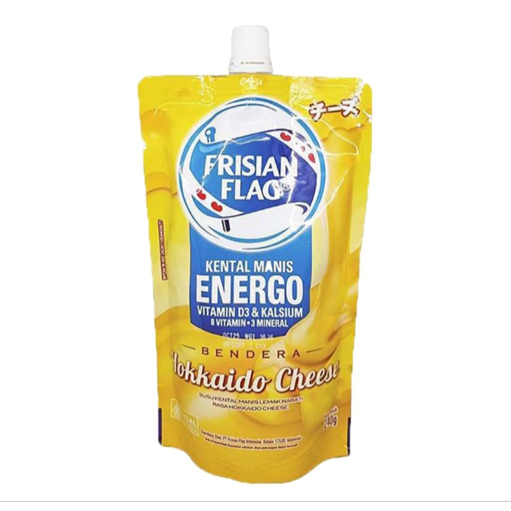 

Frisian Flag Krimer Kental Manis Hokkaido Cheese Pouch 240 g