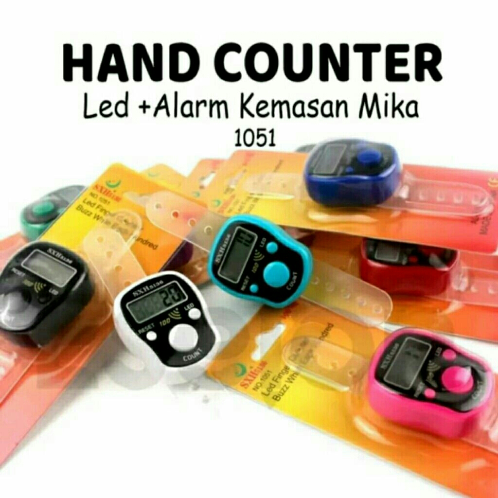 Tasbih Led + Alarm ( kemasan mika kertas ) SXH5136