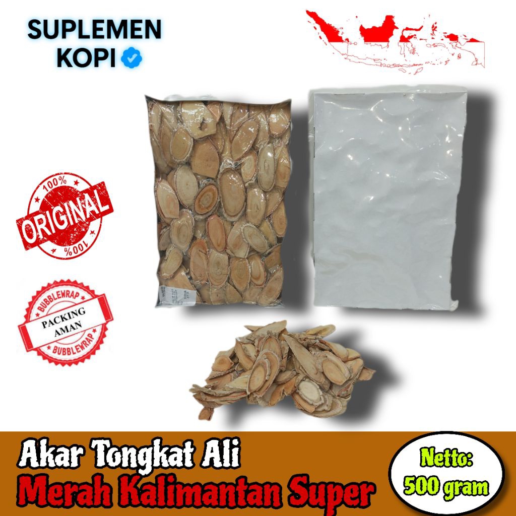 

T0ngkat Ali Kalimantan Merah Super | Akar TongkatAli Kalimantan super, potongan tipis.