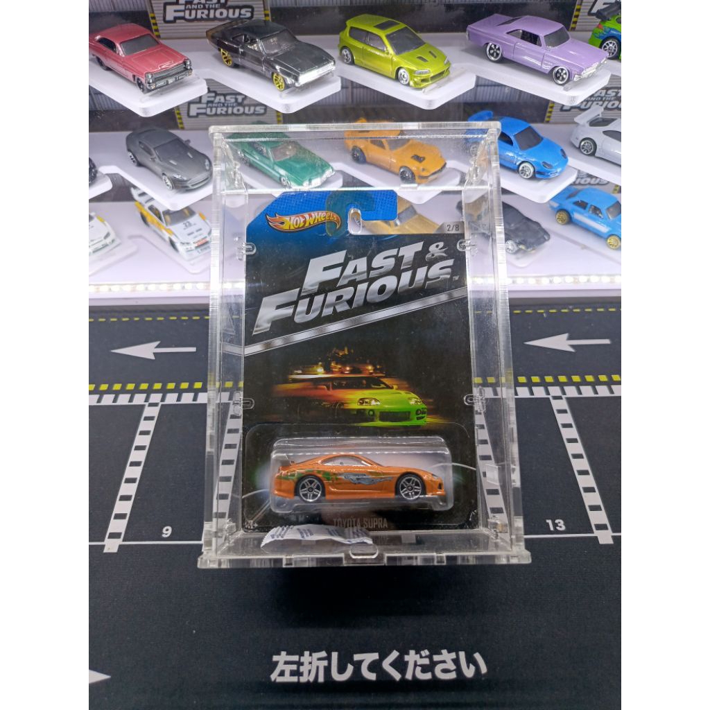 Hotwheels Fnf Supra Oren wing silver