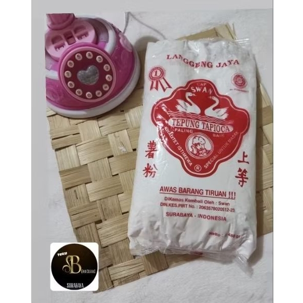 

Tepung Tapioka / Tepung Kanji cap Bebek / 500gr
