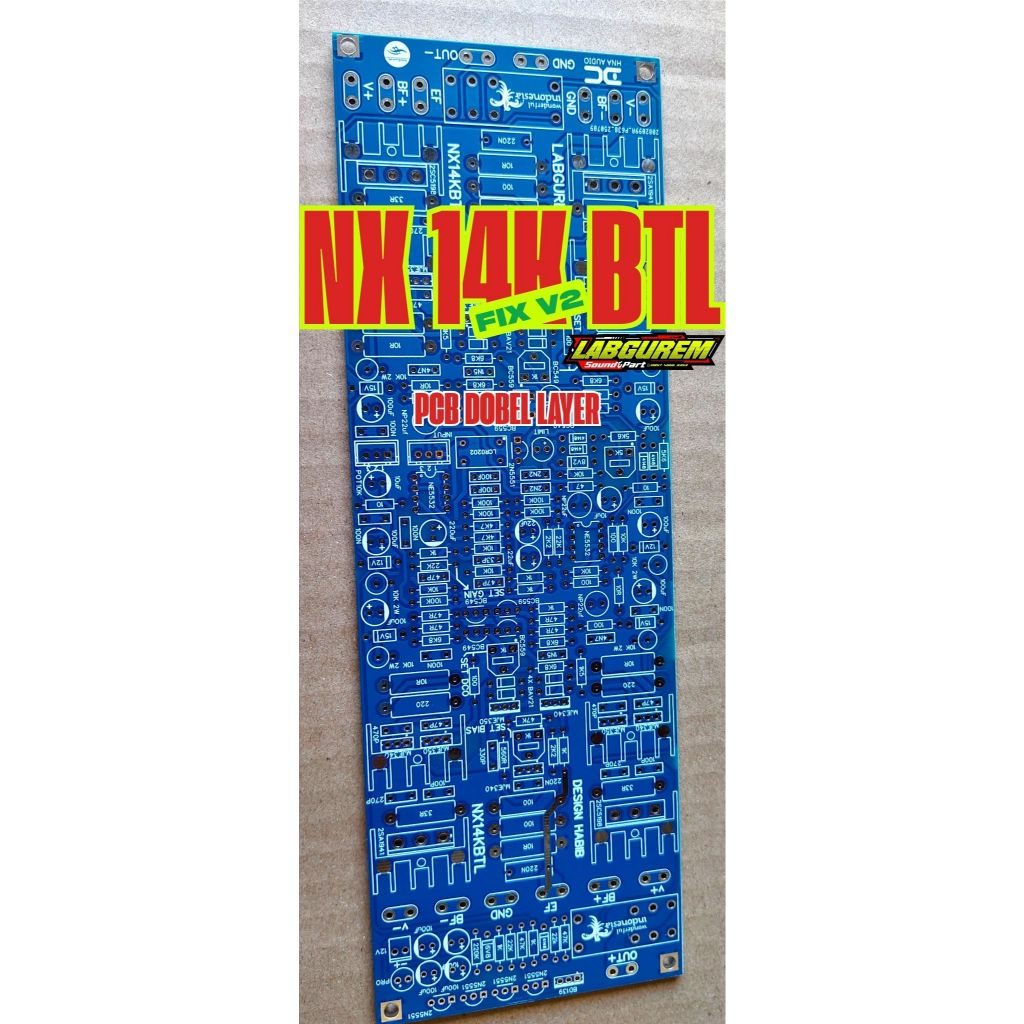 PCB NX14000 BTL DOBEL LAYER