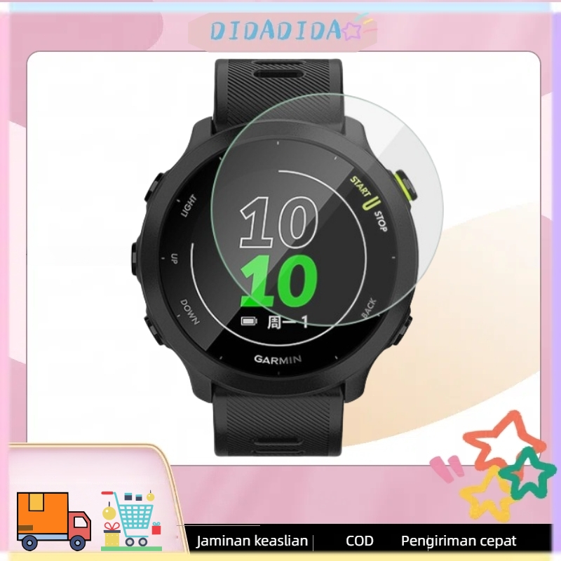 DIDA Cocok untuk jam tangan for Garmin Forerunner 158 film pelindung layar penuh 745 film tempered k