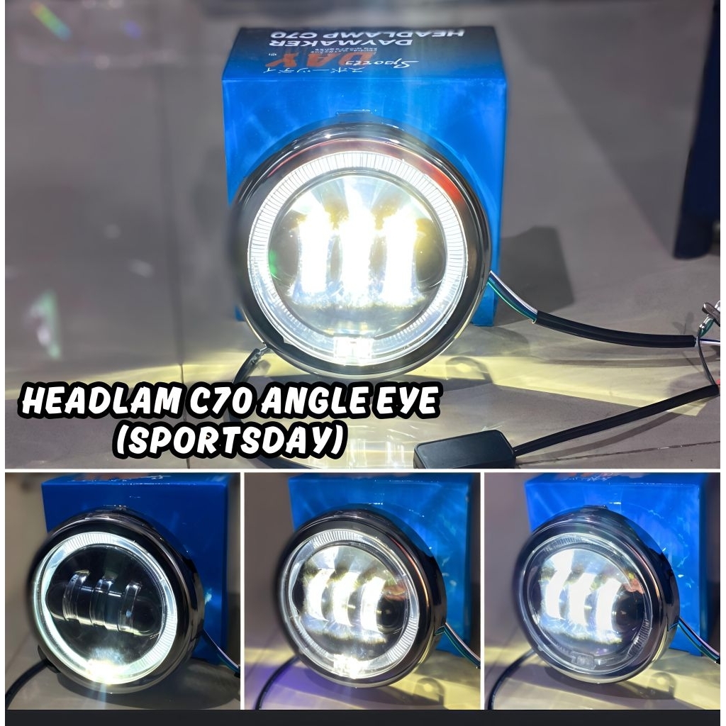 Reflektor C70 Day Led Lampu Depan Honda C70 Led