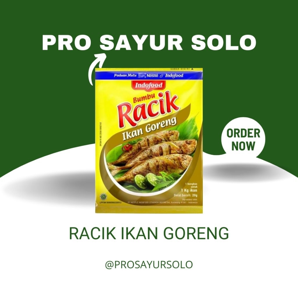 

KIRIM INSTAN Racik Ikan Goreng