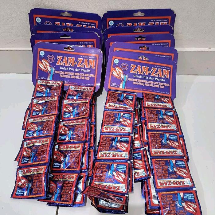 

ZAM ZAM Kapsul Khasiat Isi 20 Sungkus