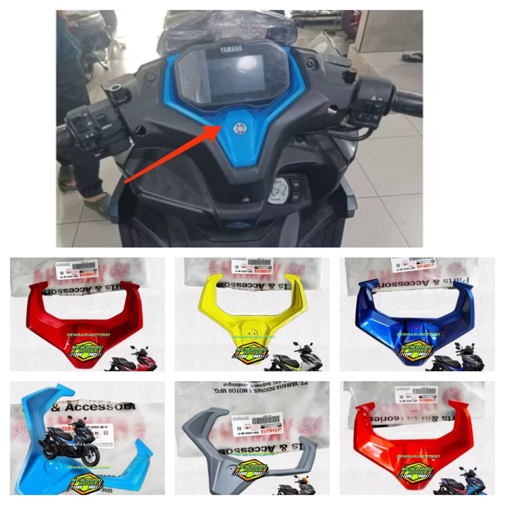 LIS SPEEDOMETER COVER METER AEROX ALPHA ALPA STANDAR AEROX TURBO 155 BWP-H3559-00 ORIGINAL YAMAHA