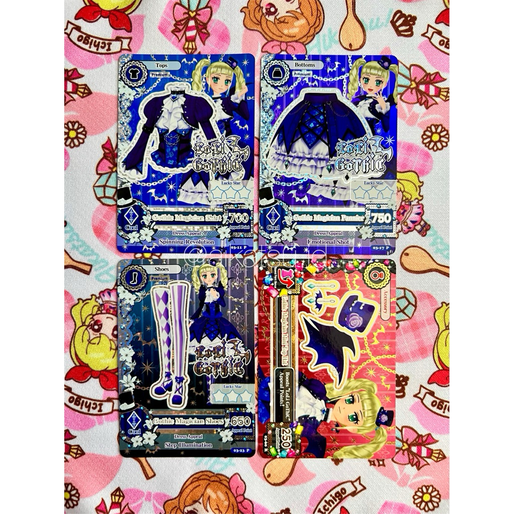 Kartu Aikatsu Premium Gothic Magician Set