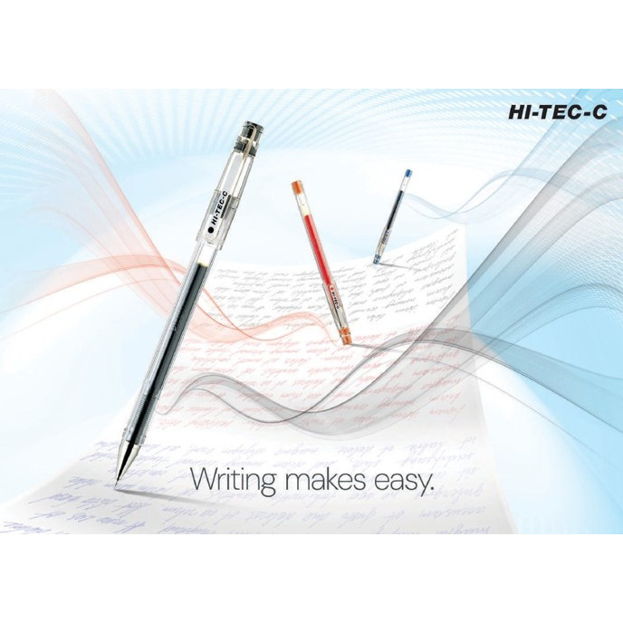 

Hi-Tec-C Pen Pilot BLLH-C3 0.3mm Pulpen Bio-polimer