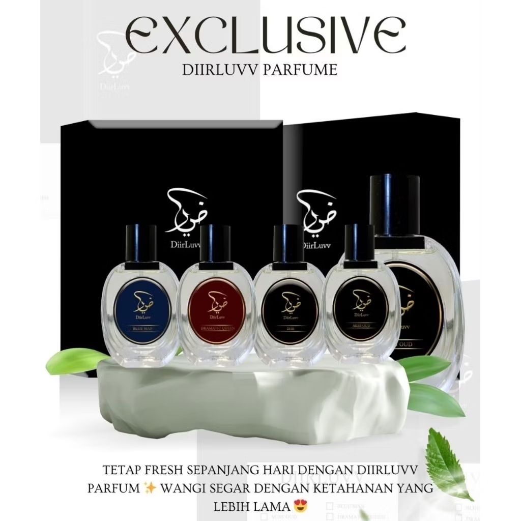 PARFUM DIIRLUV  EXLUSIF  BOX TERBARU (35ml)