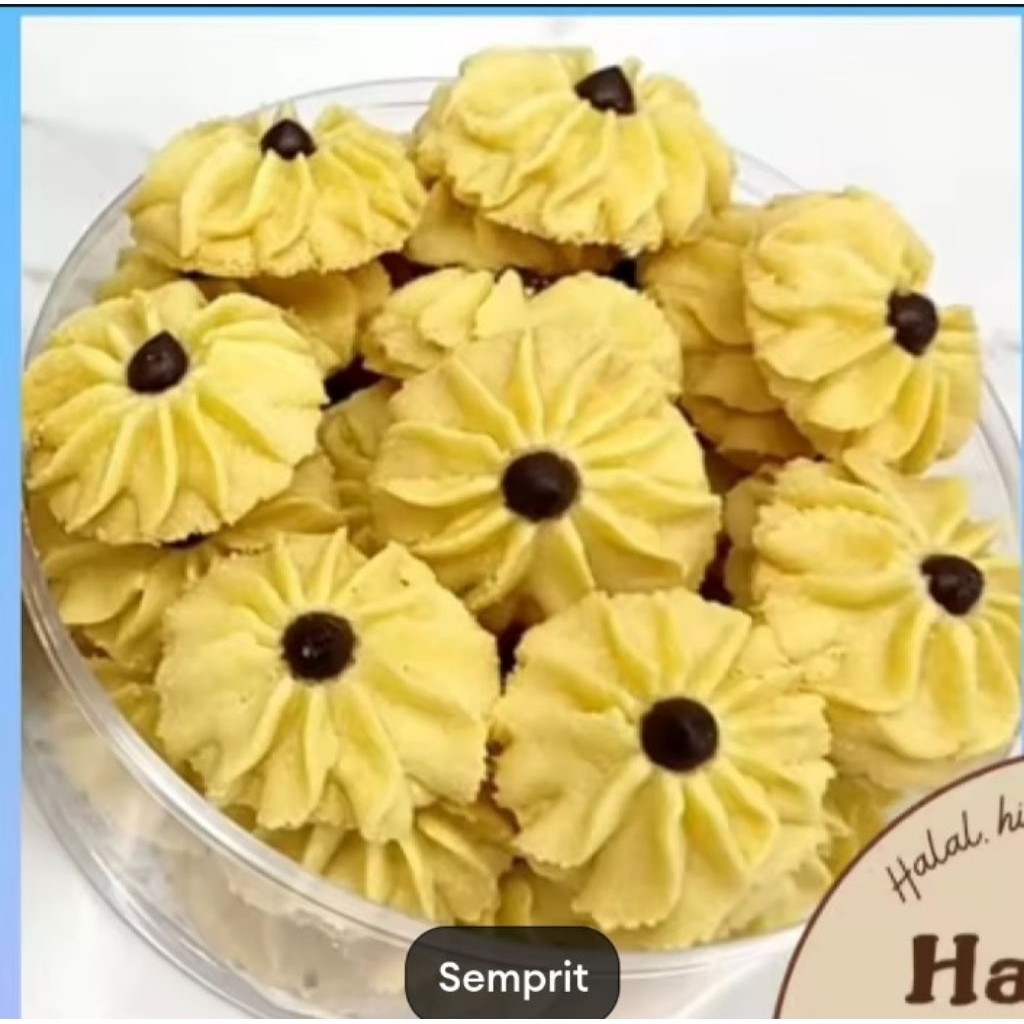 

Kue Kering Semprit Mawar Termurah Bisa COD - Hampers Lebaran Cookies Homemade Fresh