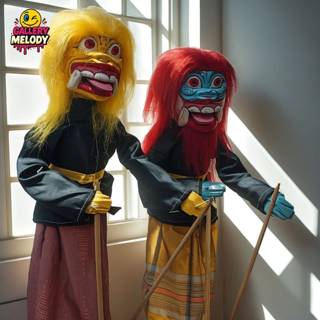 Wayang Golek Buta Ngelel Uk 60cm