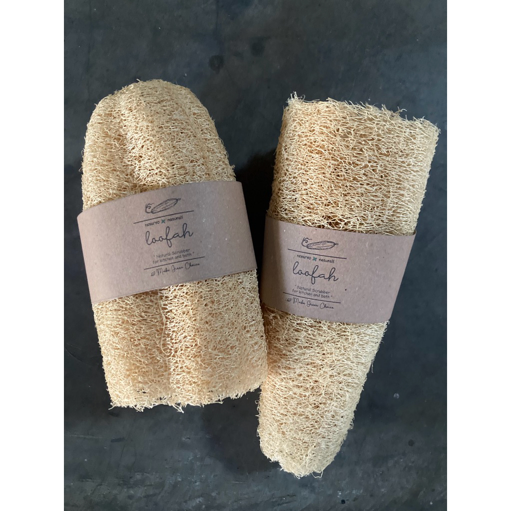 Loofah Gambas Kering| Pengganti Sponge Sabut Cuci | Luffa