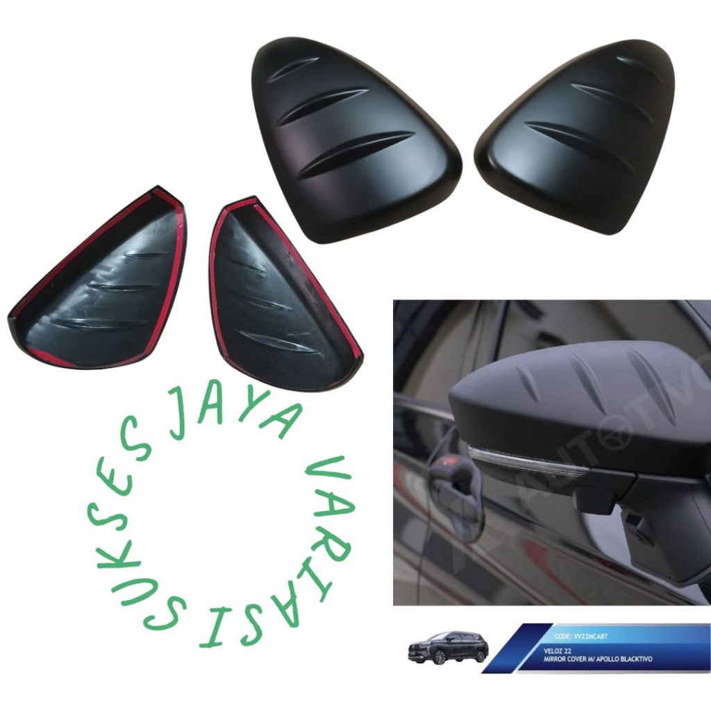 COVER SPION AVANZA VELOZ 2022up HITAM