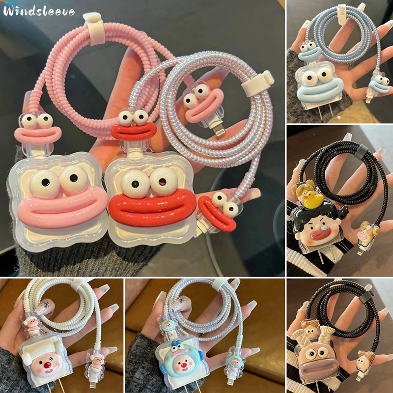 Melindungi kabel data Set 5 PCS Paket Penutup pelindung kepala pengisi daya iPhone Paket pengisi day