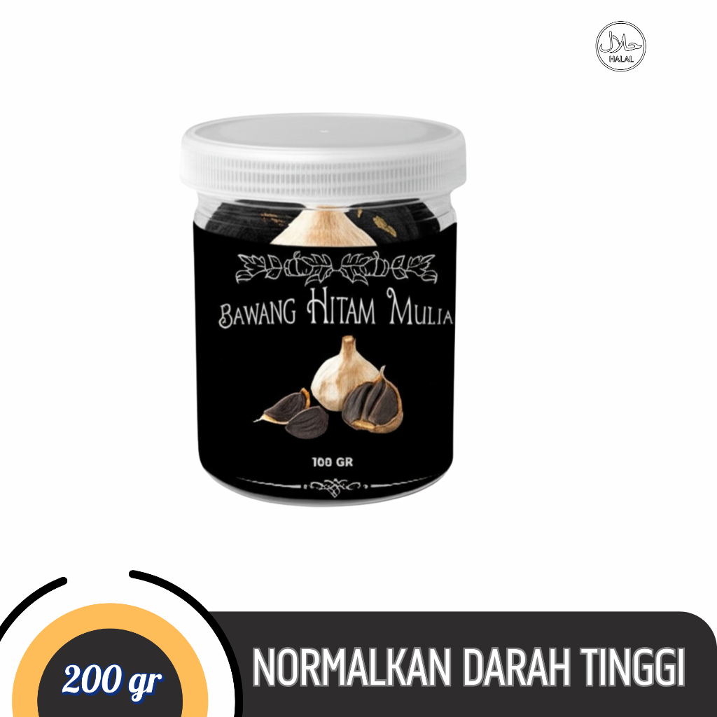

Bawang Hitam 200 gram Premium Black Garlic Fermentasi Herbal untuk Kesehatan & Stamina