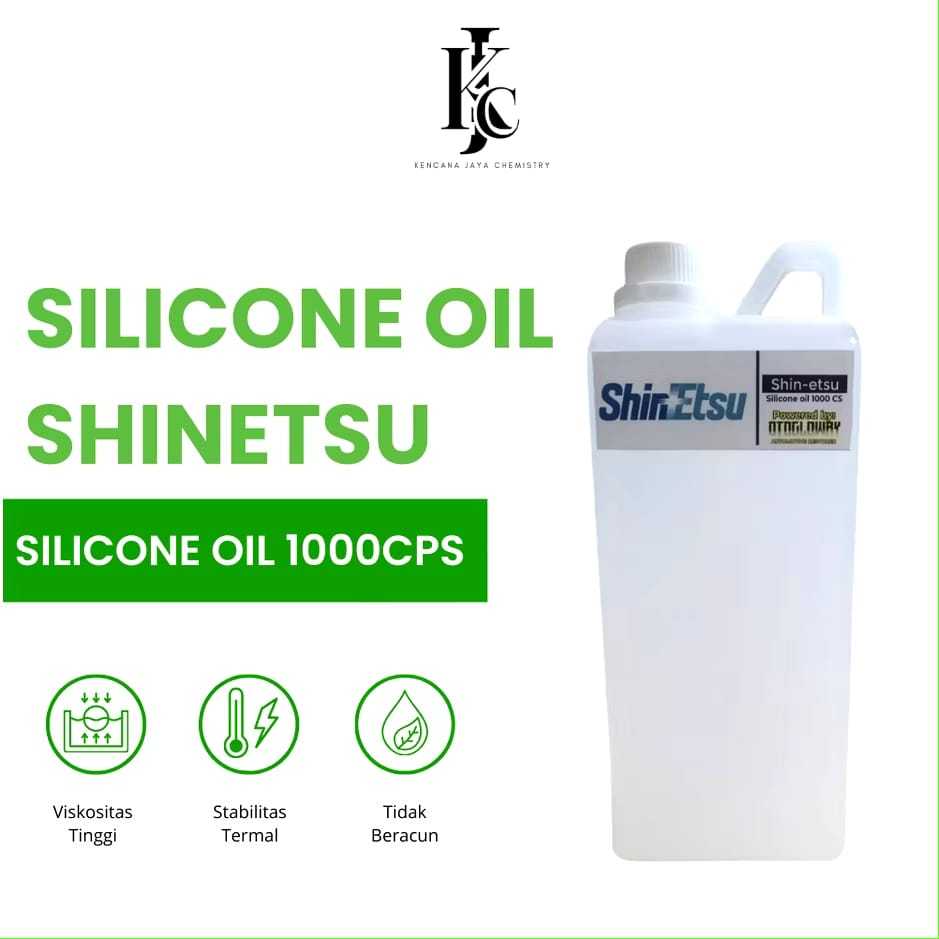 Silicon oil Silikon oil shinetsu 1000cps  1 Liter