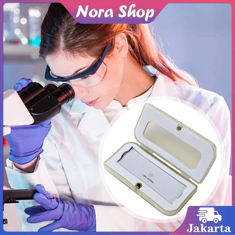 Kaca Objek Mikroskop / Mikroskop Objektif Kaca Kaca Mikroskop / Micrometer Calibration Slide Microsc
