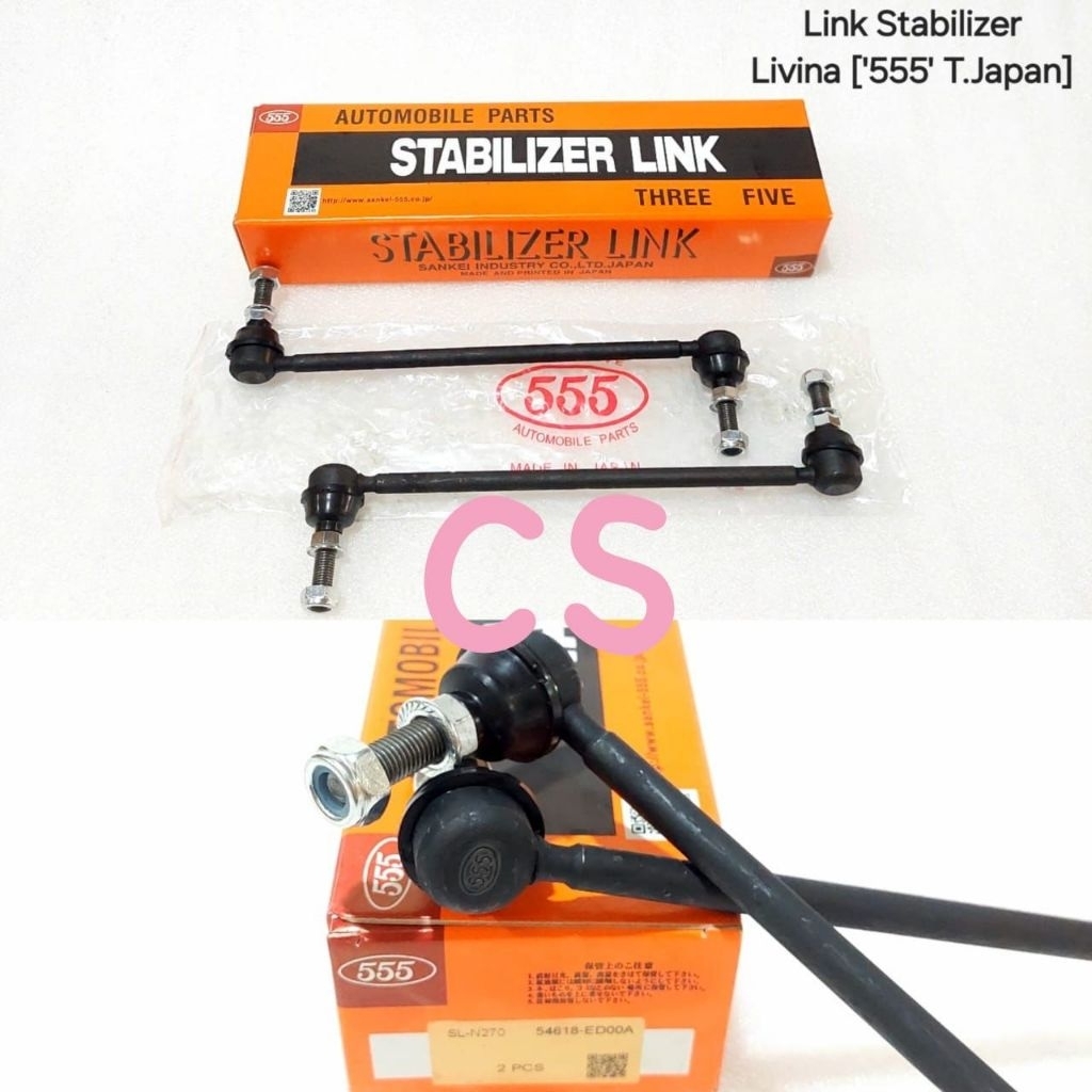 LINK STABILIZER/TIE ROD STABIL 555 JAPAN LIVINA
