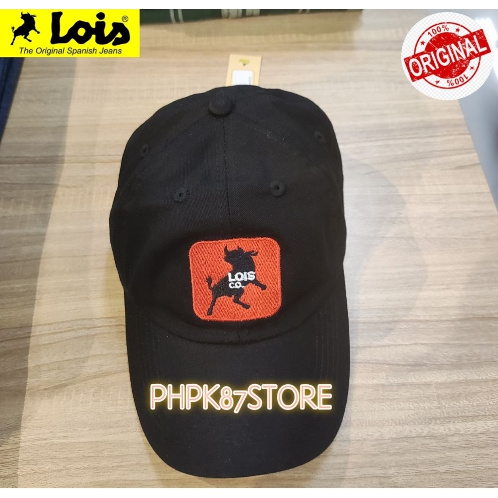 Topi pria lois jeans original premium