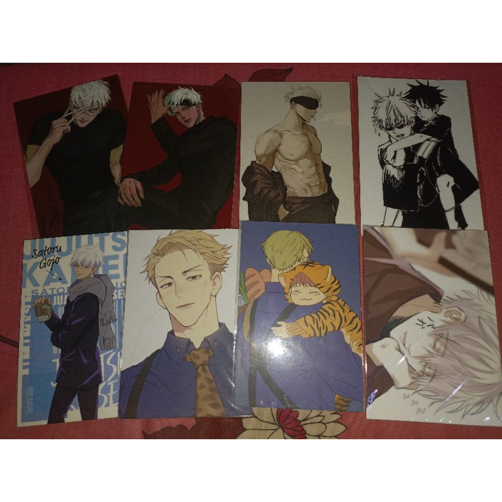 TAKE ALL ONLY Postcard Posca Gojo Satoru Nanami Jujutsu Kaisen JJK