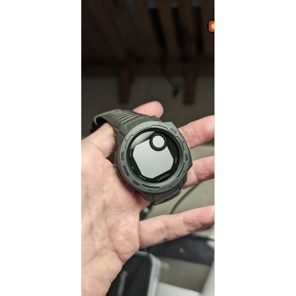 garmin instinct 1 jam+cas saja