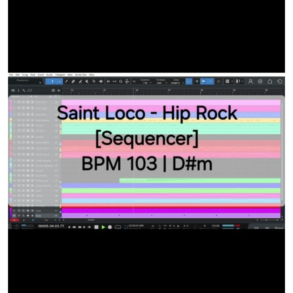 Saint Loco - Hip Rock (Sequencer)
